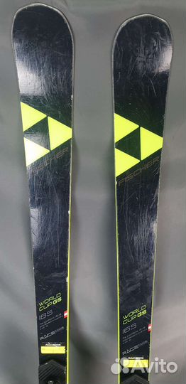 165 см Fischer горные лыжи с креплениями