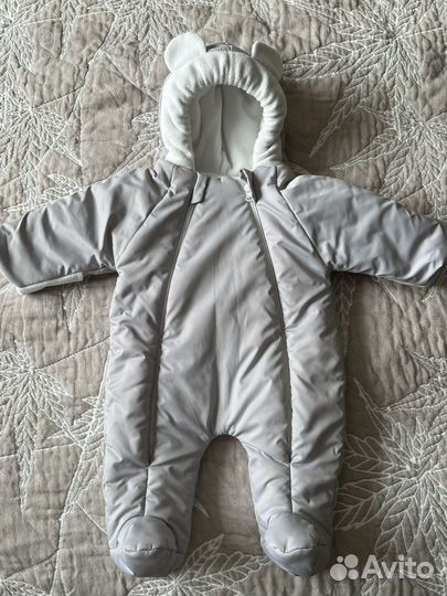 Комбинезон для малыша демисезонный, на флисе