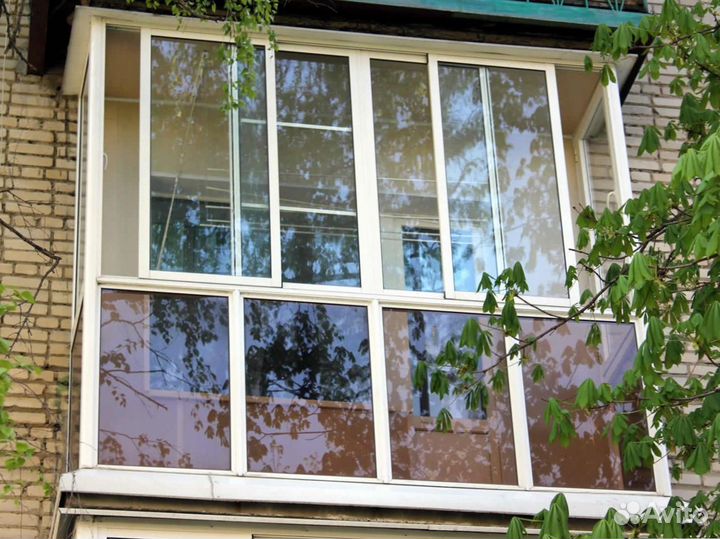 Остекление и отделка балконов