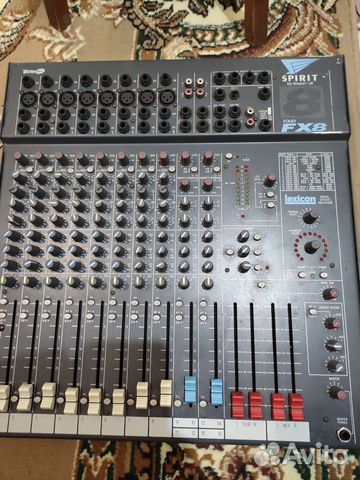 Микшерный пульт Soundcraft Spirit Folio FX8