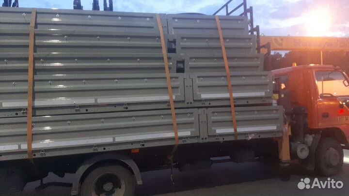 Борт платформа на газон валдай