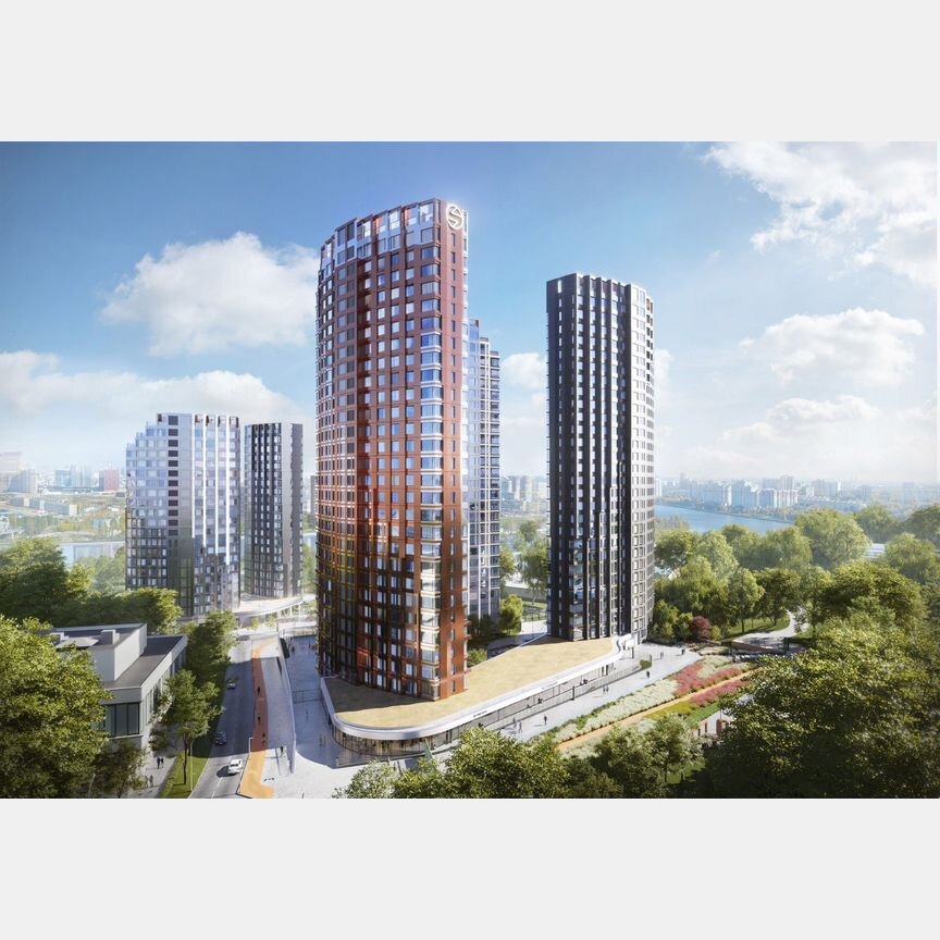 2-к. квартира, 60,3 м², 4/28 эт.