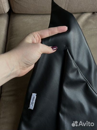 Кожаная косынка