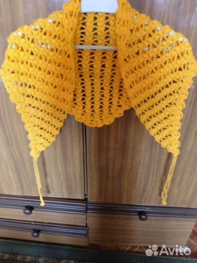 Вязаная косынка