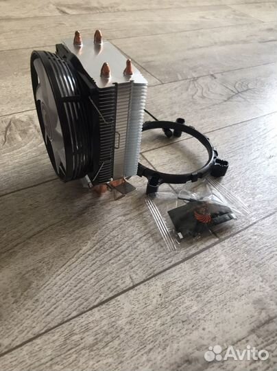 Кулер для процессора новый с подсветкой