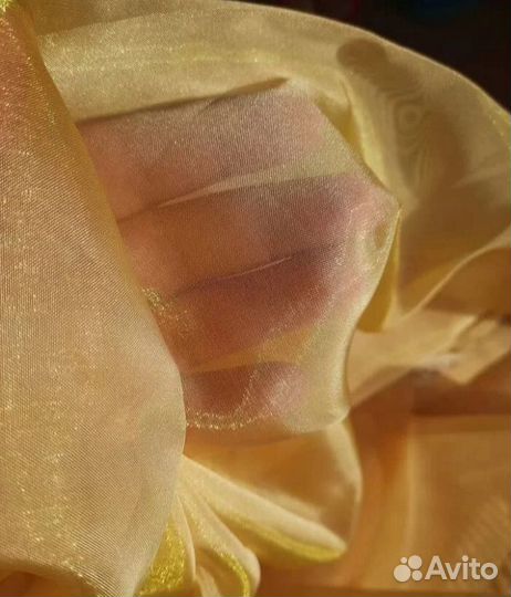 Короткий(тюль)на ленте новый