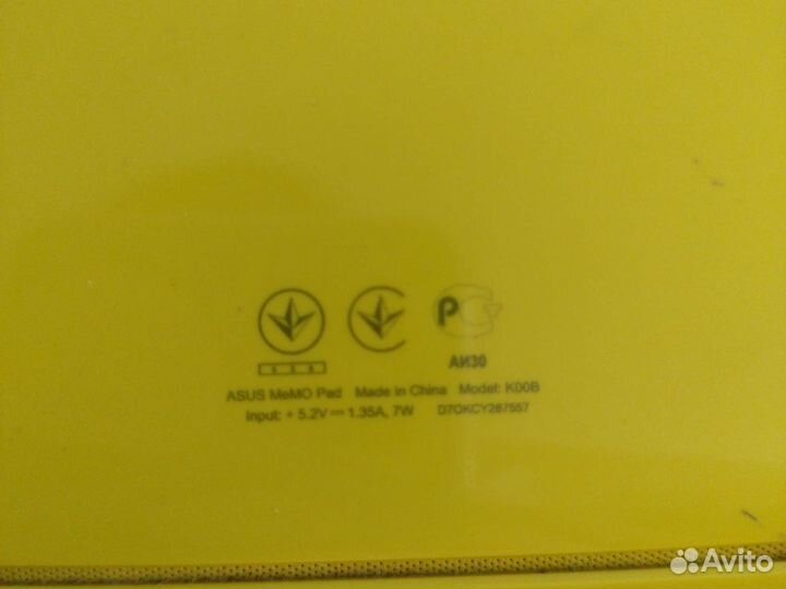 Планшет asus memo pad 7