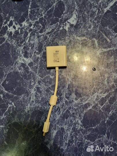 Переходник / адаптер VGA на thunderbolt