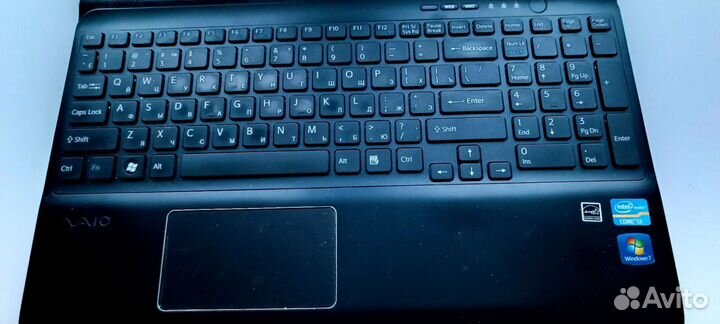 Ноутбук sony vaio i3 SVE1511N1RB