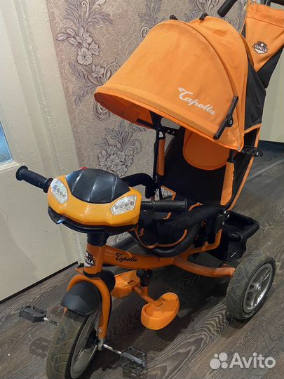 Велосипед трехколесный capella