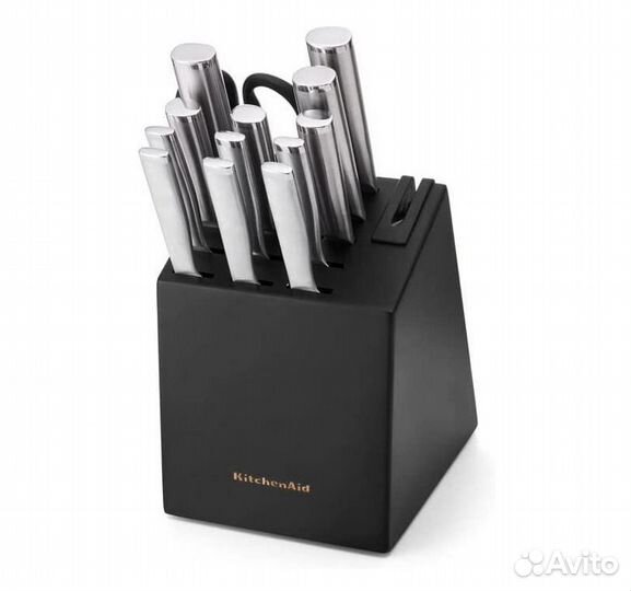 Оригинальный набор ножей Kitchenaid стальными руч