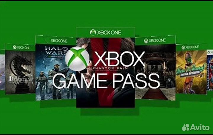 Подписка xbox game pass ultimate+control
