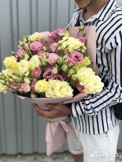 Эустома букет Доставка Симферополь