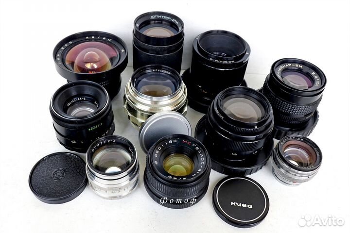 Объективы СССР на М42 и другие