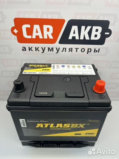 Аккумулятор Atlas bx 65 ач корейский