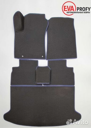 Ева коврики на Kia Soul в салон и багажник