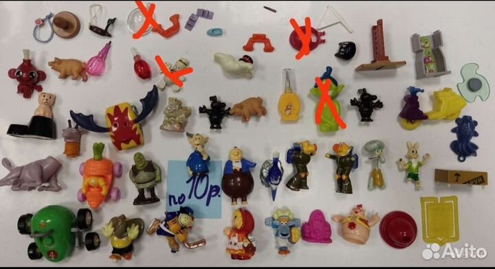 Фигурки из Киндер-сюрпризов, Дино/разные