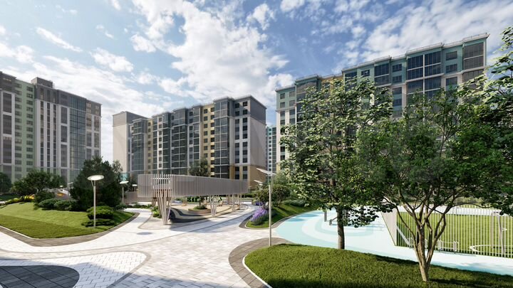 1-к. квартира, 38,8 м², 8/16 эт.