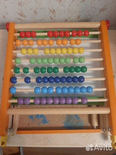 I am toy доска и счеты. Развивающий набор