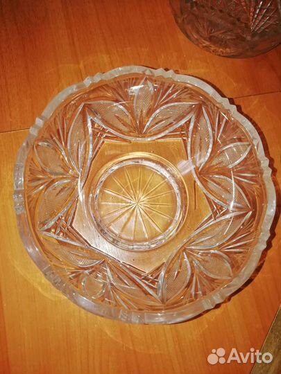 Хрустальная салатница