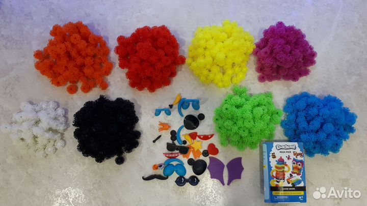 Конструктор-липучка Bunchems 400+