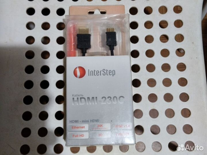 Кабель mini hdmi - hdmi, 3D разрешение 4К