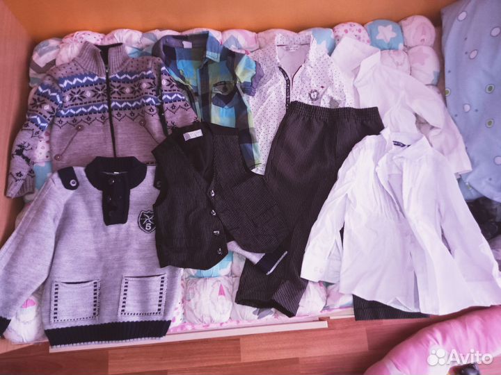 Пакет вещей для мальчика 90-104