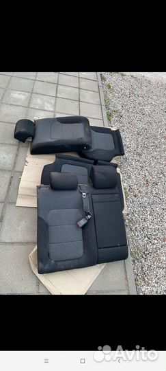 Заднее сиденье volkswagen Passat b7