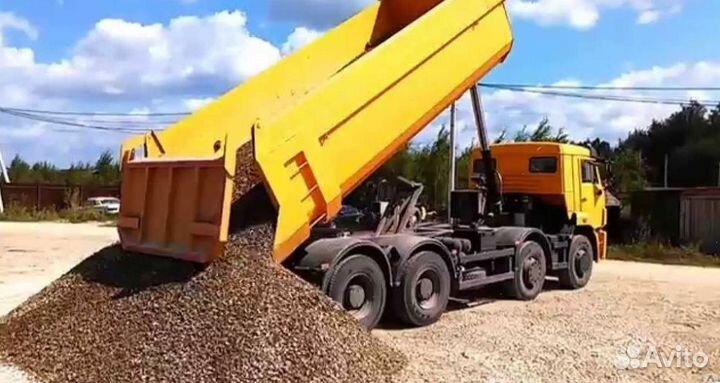 Щебень с карьера