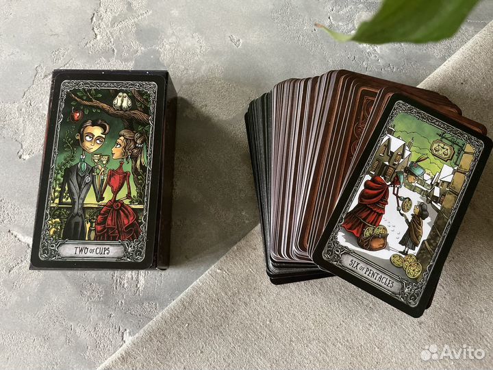 Карты taro таро для гадания темный особняк