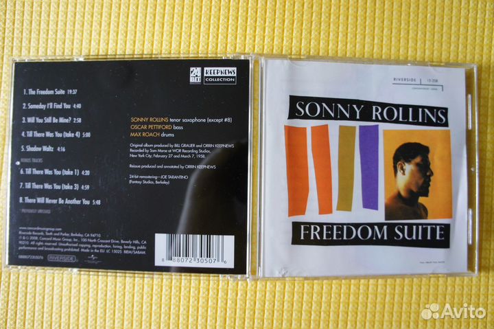 Sonny Rollins - Freedom Suite 58 -EU-2008-CD