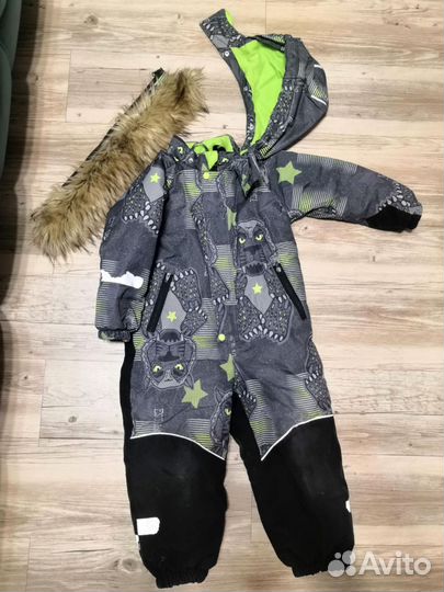 Комбенизон зимний на мальчика 110