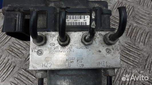 Блок ABS opel corsa D (1KK19KW01)