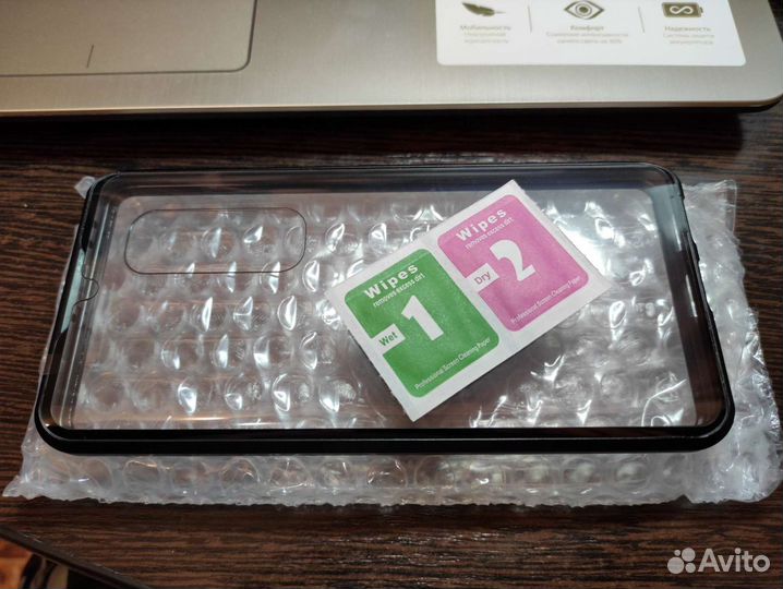 Магнитный чехол для Xiaomi Mi Note 10 Lite, двухст