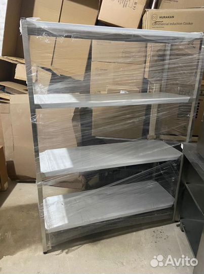 Стеллаж полностью нержавейка (цельносварной)