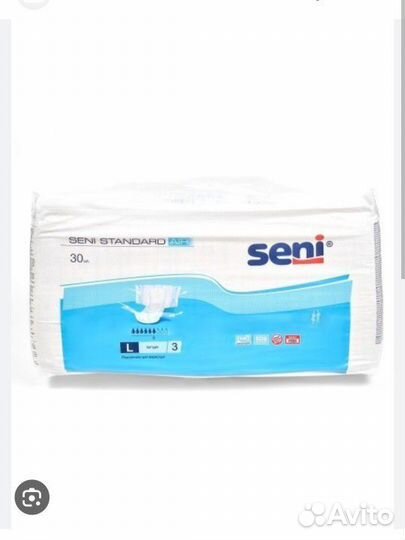 Подгузники для взрослых seni m