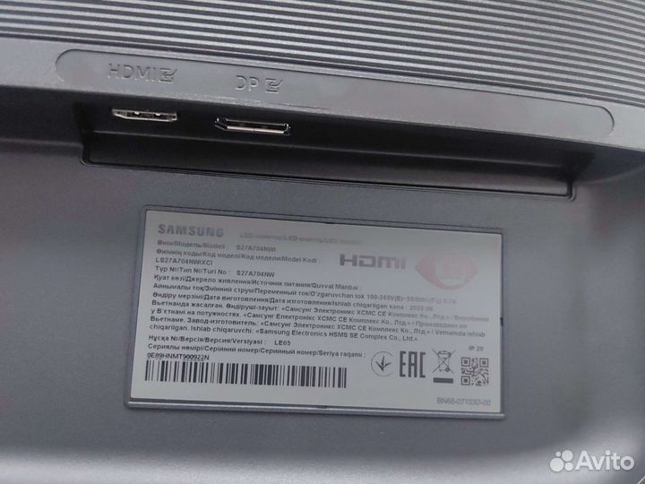 Монитор Samsung 27 4k