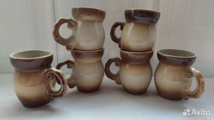 Горшки для запекания.кувшин с кружками