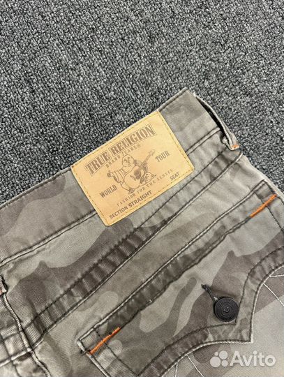 Джинсы true religion camo