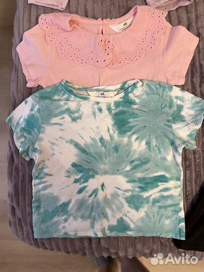 Одежда пакетом для девочки 98 104 hm