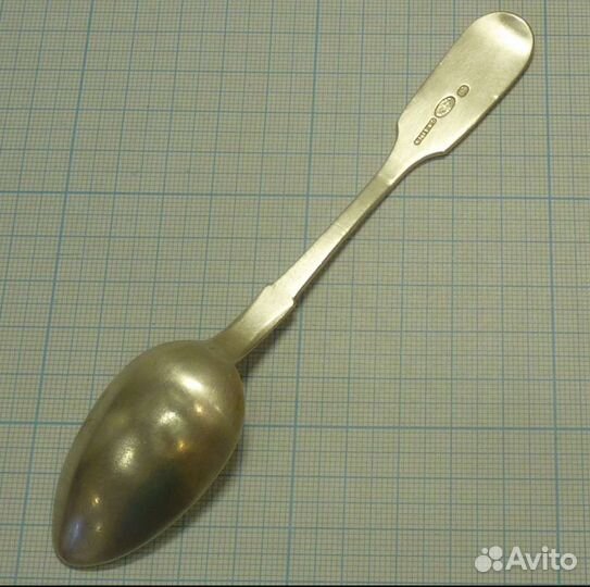 Чайная ложка. Серебро 84 пр