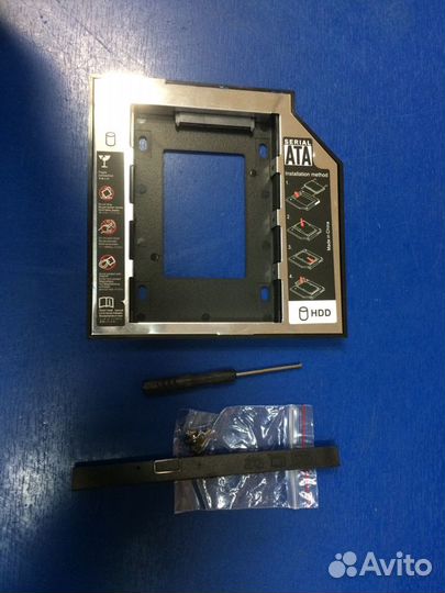 Бокс для HDD в место DVD optibay
