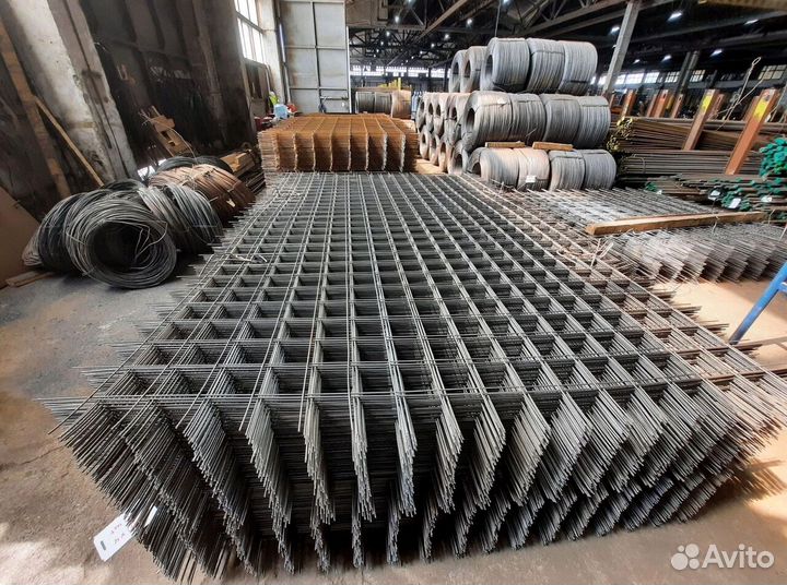 Сетка сварная стальная 150х5х2000, 6 м
