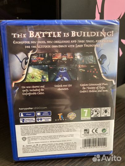 Lego harry potter ps vita sealed/запечатанный