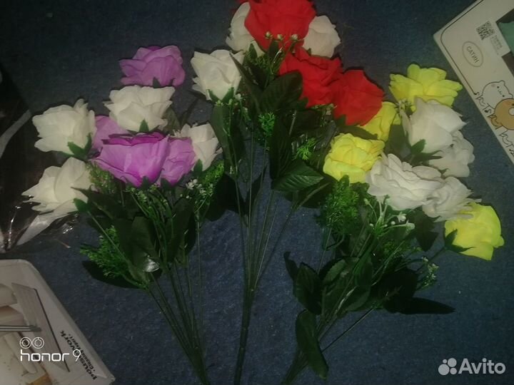 Искусственные цветы букеты