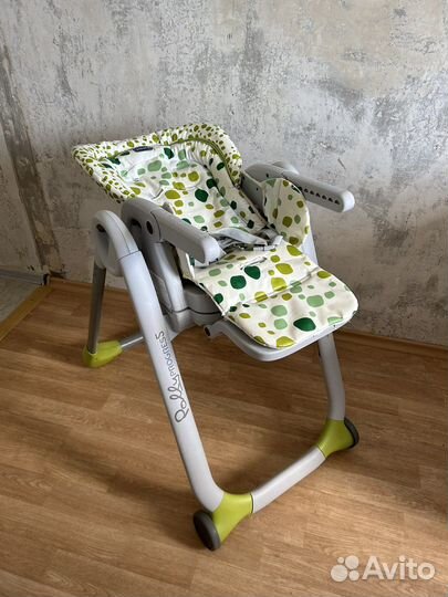Стульчик для кормления chicco polly progress 5