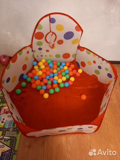 Сухой бассейн с шариками бу