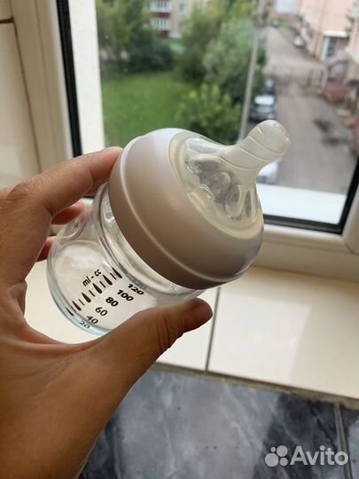 Бутылочка avent стекло