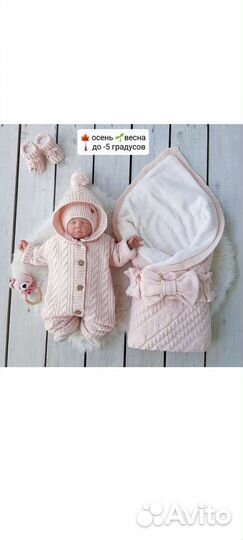 Комплект на выписку для девочки