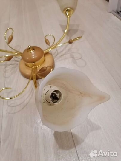 Люстра потолочная бу